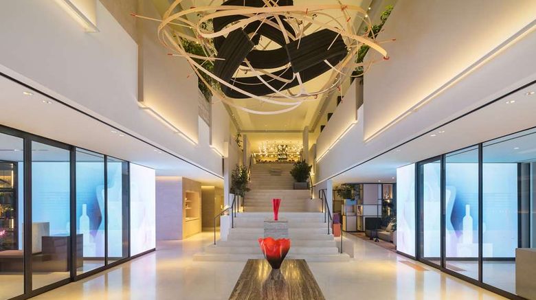 <b>ANdAZ Seoul Gangnam Lobby</b>. Images powered by <a href="https://iceportal.shijigroup.com/" title="IcePortal" target="_blank">IcePortal</a>.