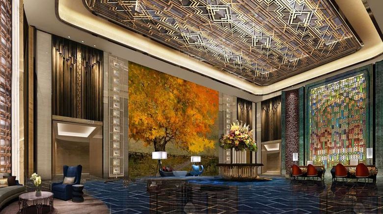 <b>Wyndham Grand Taixing Downtown Lobby</b>. Images powered by <a href="https://iceportal.shijigroup.com/" title="IcePortal" target="_blank">IcePortal</a>.
