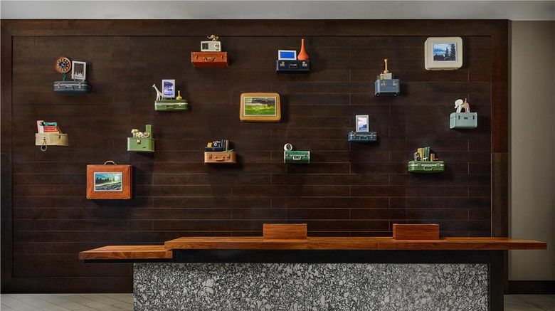 <b>Hyatt Place Pena Station/Denver Airport Lobby</b>. Images powered by <a href="https://iceportal.shijigroup.com/" title="IcePortal" target="_blank">IcePortal</a>.