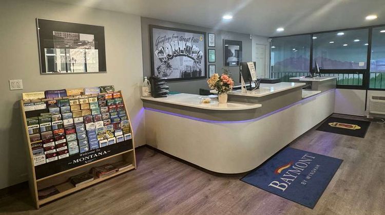 Baymont Great Falls City Center Lobby