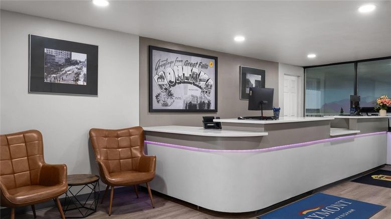 <b>Baymont Great Falls City Center Lobby</b>. Images powered by <a href="https://iceportal.shijigroup.com/" title="IcePortal" target="_blank">IcePortal</a>.
