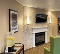 Comfort Inn DeKalb Lobby