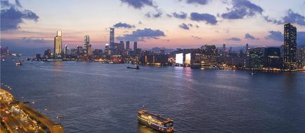Hong Kong Victoria Harbour overview