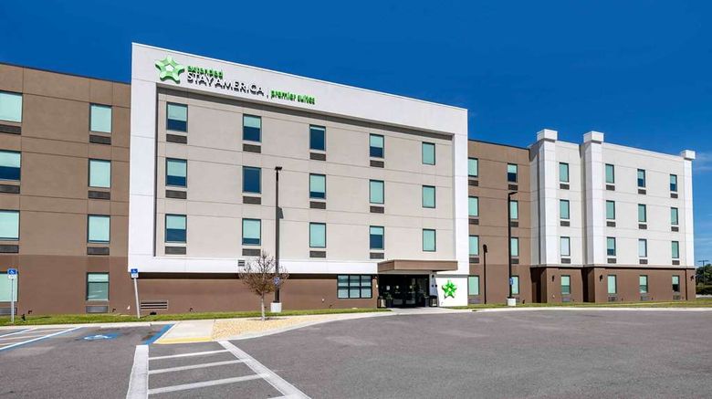 Extended Stay America Prem Stes Gibsonto Exterior. Images powered by <a href="https://iceportal.shijigroup.com" target="_blank" rel="noopener">Ice Portal</a>.