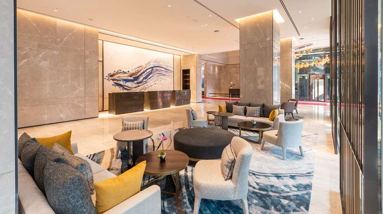 <b>Carlton Hotel Bangkok Sukhumvit Lobby</b>. Images powered by <a href="https://iceportal.shijigroup.com/" title="IcePortal" target="_blank">IcePortal</a>.