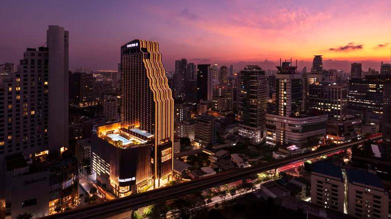 <b>Carlton Hotel Bangkok Sukhumvit Exterior</b>. Images powered by <a href="https://iceportal.shijigroup.com/" title="IcePortal" target="_blank">IcePortal</a>.