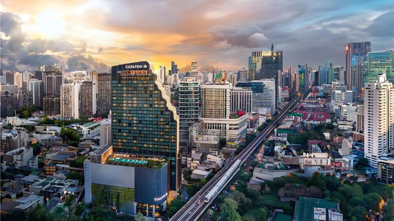 Carlton Hotel Bangkok Sukhumvit Exterior. Images powered by <a href="https://iceportal.shijigroup.com" target="_blank" rel="noopener">Ice Portal</a>.