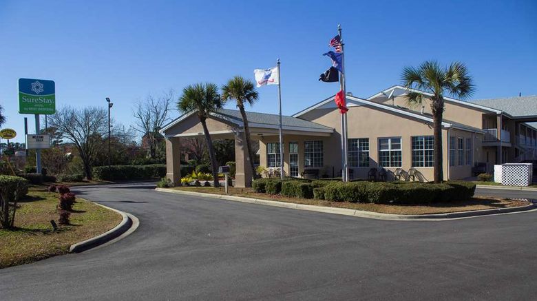 <b>SureStay Hotel by BW North Myrtle Beach Exterior</b>. Images powered by <a href="https://iceportal.shijigroup.com/" title="IcePortal" target="_blank">IcePortal</a>.