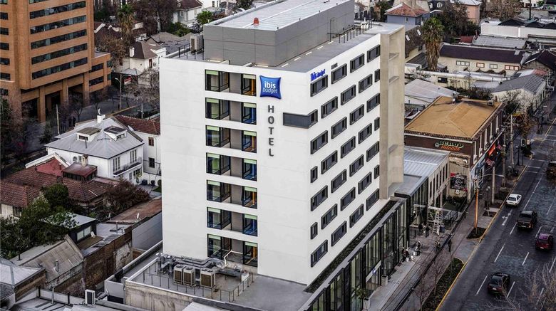 <b>Ibis Budget Santiago Providencia Exterior</b>. Images powered by <a href="https://iceportal.shijigroup.com/" title="IcePortal" target="_blank">IcePortal</a>.