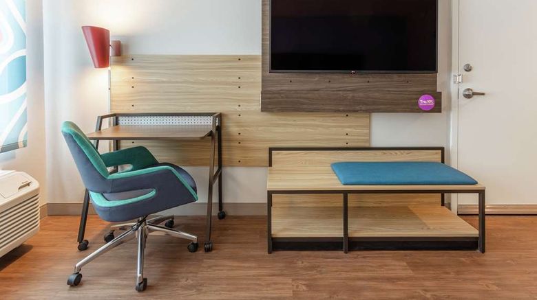<b>Tru by Hilton Vestal Room</b>. Images powered by <a href="https://iceportal.shijigroup.com/" title="IcePortal" target="_blank">IcePortal</a>.