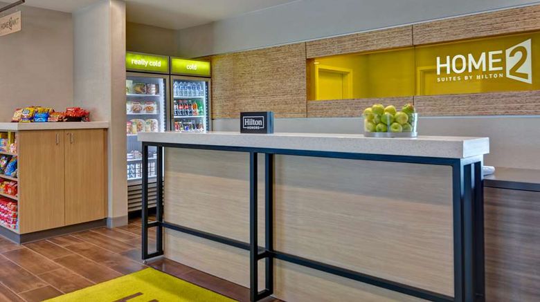 <b>Home2 Suites by Hilton I-75 Bee Ridge Lobby</b>. Images powered by <a href="https://iceportal.shijigroup.com/" title="IcePortal" target="_blank">IcePortal</a>.