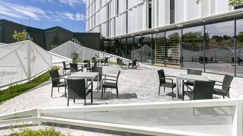 <b>Hampton by Hilton Alcobendas Madrid Exterior</b>. Images powered by <a href="https://iceportal.shijigroup.com/" title="IcePortal" target="_blank">IcePortal</a>.
