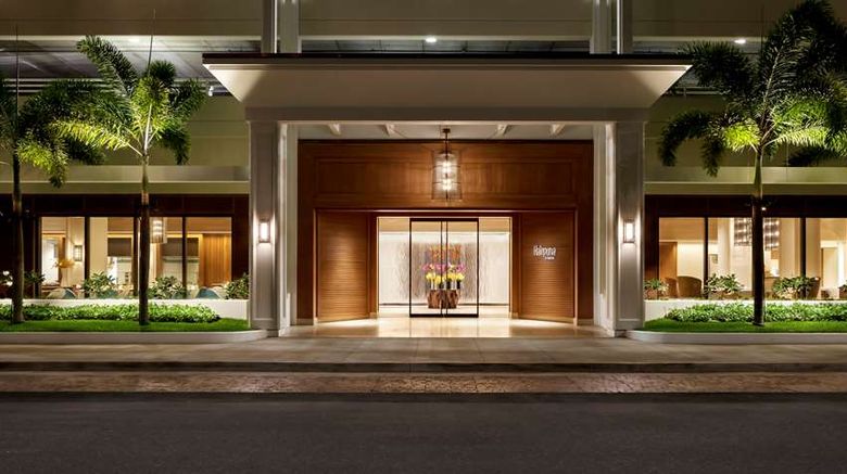 <b>Halepuna Waikiki by Halekulani Exterior</b>. Images powered by <a href="https://iceportal.shijigroup.com/" title="IcePortal" target="_blank">IcePortal</a>.