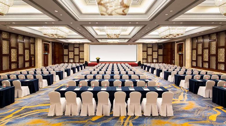 <b>Wyndham Zhuji West Ballroom</b>. Images powered by <a href="https://iceportal.shijigroup.com/" title="IcePortal" target="_blank">IcePortal</a>.