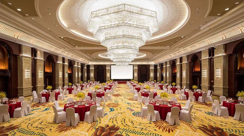 <b>Wyndham Zhuji West Ballroom</b>. Images powered by <a href="https://iceportal.shijigroup.com/" title="IcePortal" target="_blank">IcePortal</a>.