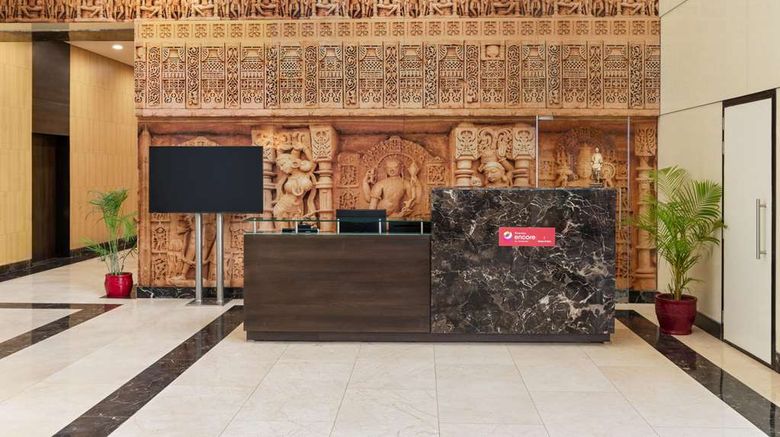 <b>Ramada Encore By Wyndham Statue of Unity Lobby</b>. Images powered by <a href="https://iceportal.shijigroup.com/" title="IcePortal" target="_blank">IcePortal</a>.