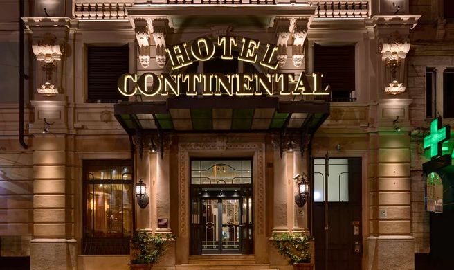 Hotel Continental Genova Exterior