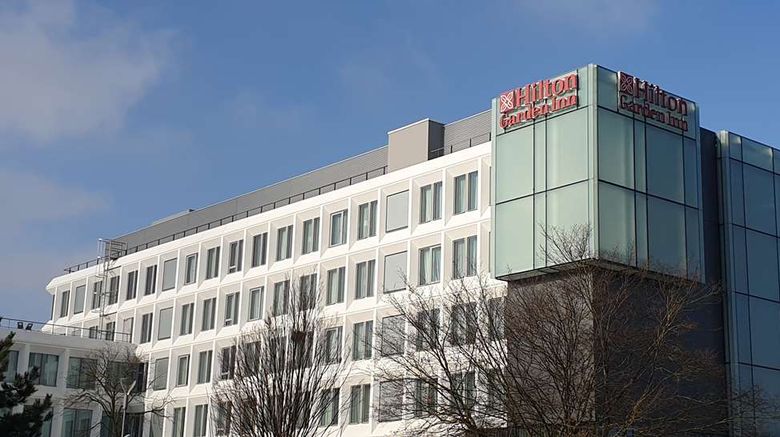 <b>Hilton Garden Inn Paris Orly Airport Exterior</b>. Images powered by <a href="https://iceportal.shijigroup.com/" title="IcePortal" target="_blank">IcePortal</a>.
