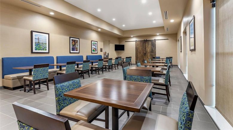 <b>Comfort Suites Ft Sam Houston/SAMMC Area Restaurant</b>. Images powered by <a href="https://iceportal.shijigroup.com/" title="IcePortal" target="_blank">IcePortal</a>.