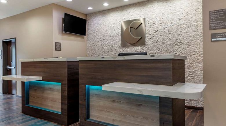 <b>Comfort Suites Cedar Park - Austin Northwest Lobby</b>. Images powered by <a href="https://iceportal.shijigroup.com/" title="IcePortal" target="_blank">IcePortal</a>.