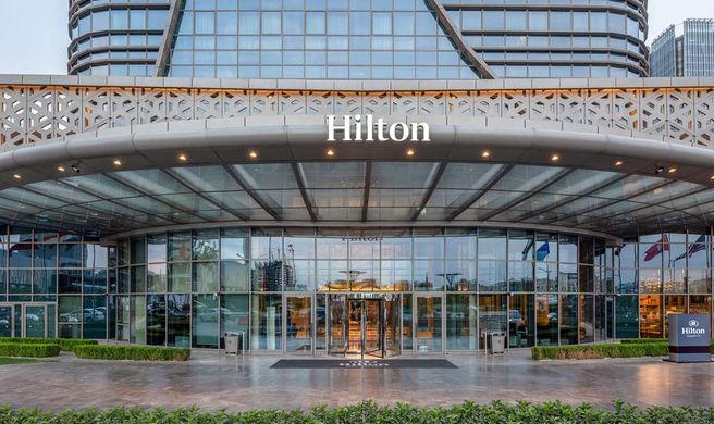Hilton Tashkent City Exterior