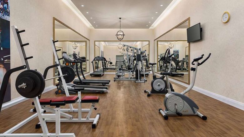 <b>Ramada by Wyndham Shymkent Health</b>. Images powered by <a href="https://iceportal.shijigroup.com/" title="IcePortal" target="_blank">IcePortal</a>.
