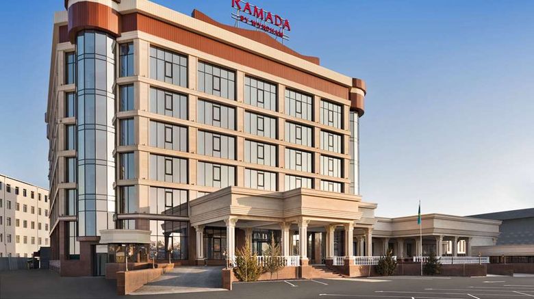 <b>Ramada by Wyndham Shymkent Exterior</b>. Images powered by <a href="https://iceportal.shijigroup.com/" title="IcePortal" target="_blank">IcePortal</a>.