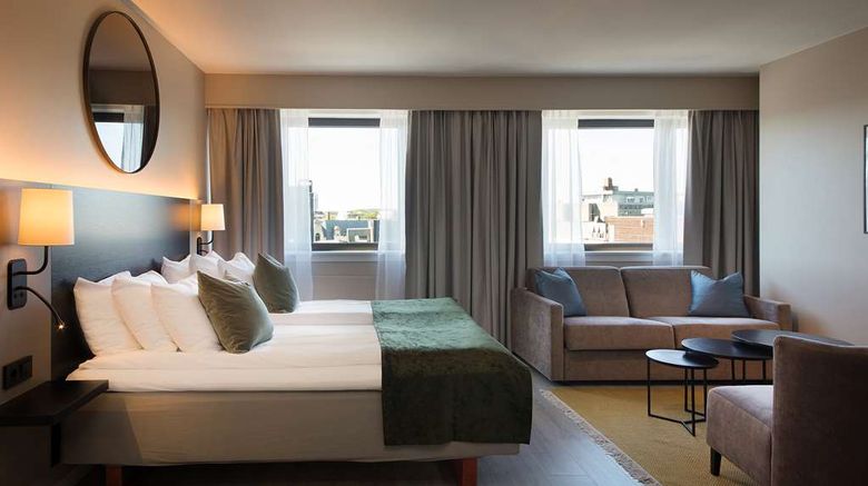 <b>Scandic City Hotel Room</b>. Images powered by <a href="https://iceportal.shijigroup.com/" title="IcePortal" target="_blank">IcePortal</a>.