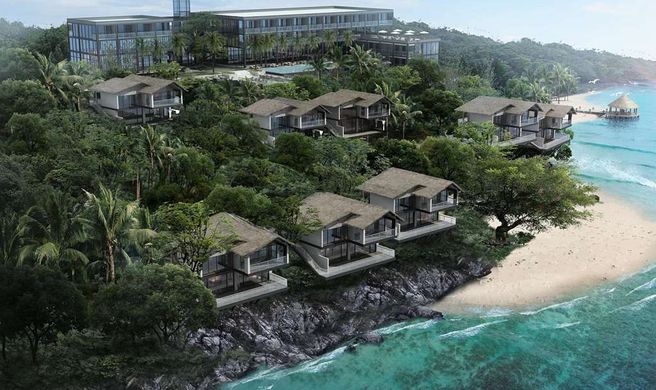 Palau Sunrise Sea View Landison Retreat Exterior