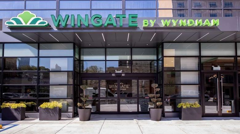 <b>Wingate by Wyndham Long Island City Exterior</b>. Images powered by <a href="https://iceportal.shijigroup.com/" title="IcePortal" target="_blank">IcePortal</a>.
