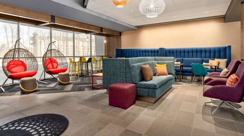 <b>Tru by Hilton Albany Airport Lobby</b>. Images powered by <a href="https://iceportal.shijigroup.com/" title="IcePortal" target="_blank">IcePortal</a>.