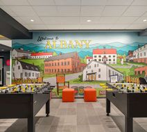 Tru by Hilton Albany Airport Lobby
