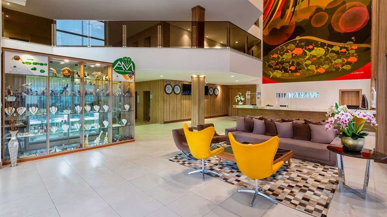 <b>TRYP by Wyndham Manaus Lobby</b>. Images powered by <a href="https://iceportal.shijigroup.com/" title="IcePortal" target="_blank">IcePortal</a>.