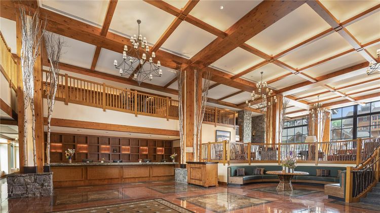 The Lodge at Spruce Peak Lobby