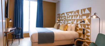 Paris Art Hotel Room