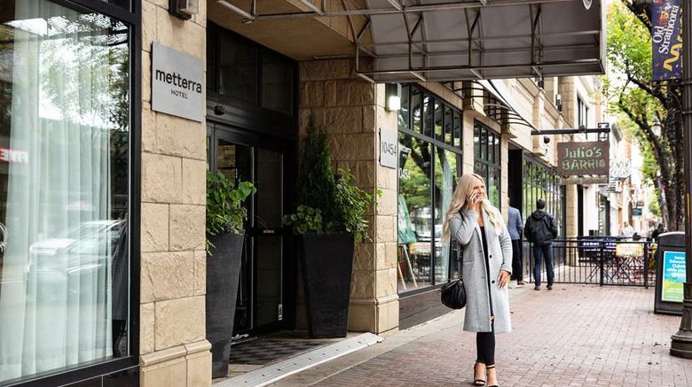 <b>Metterra Hotel on Whyte Exterior</b>. Images powered by <a href="https://iceportal.shijigroup.com/" title="IcePortal" target="_blank">IcePortal</a>.