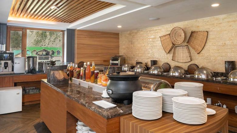 <b>Country Inn & Stes by Radisson Sonamarg Restaurant</b>. Images powered by <a href="https://iceportal.shijigroup.com/" title="IcePortal" target="_blank">IcePortal</a>.