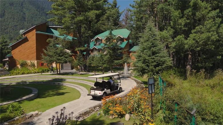 Radisson Golf Resort Pahalgam Exterior. Images powered by <a href="https://iceportal.shijigroup.com" target="_blank" rel="noopener">Ice Portal</a>.