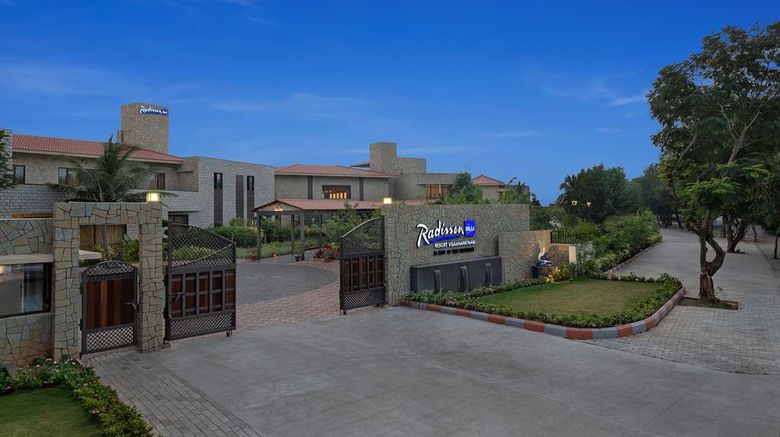 Radisson Blu Resort Visakhapatnam Exterior. Images powered by <a href="https://iceportal.shijigroup.com" target="_blank" rel="noopener">Ice Portal</a>.