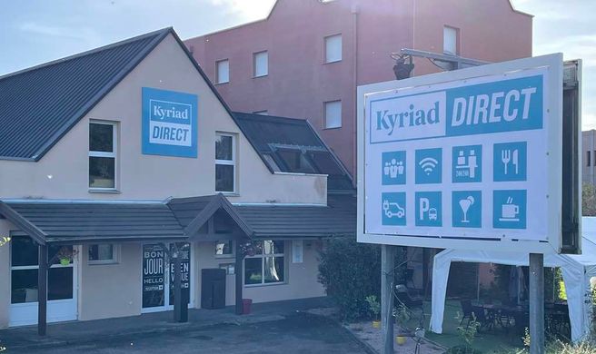 Hotel Kyriad Direct Lure Exterior