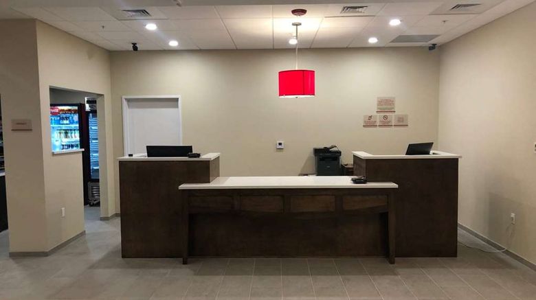 <b>Hawthorn Extended Stay Monahans Lobby</b>. Images powered by <a href="https://iceportal.shijigroup.com/" title="IcePortal" target="_blank">IcePortal</a>.