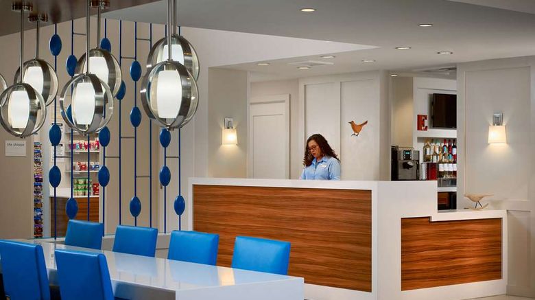 Sonesta Simply Suites Dublin Columbus Lobby. Images powered by <a href="https://iceportal.shijigroup.com" target="_blank" rel="noopener">Ice Portal</a>.