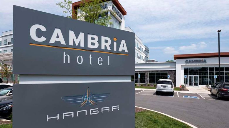 <b>Cambria Hotel Nashville Airport Exterior</b>. Images powered by <a href="https://iceportal.shijigroup.com/" title="IcePortal" target="_blank">IcePortal</a>.