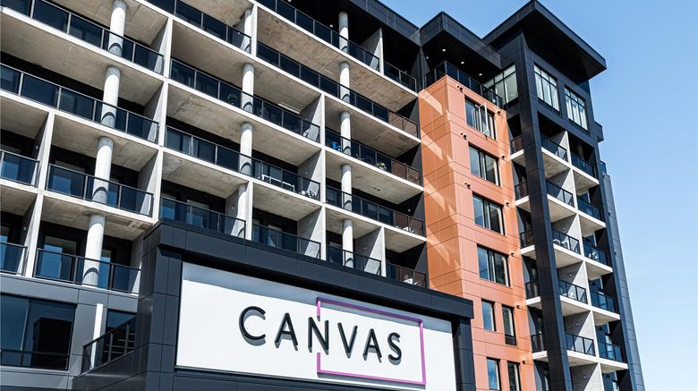 <b>Canvas Moncton, Tapestry Collection Exterior</b>. Images powered by <a href="https://iceportal.shijigroup.com/" title="IcePortal" target="_blank">IcePortal</a>.