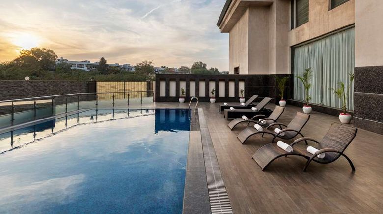 <b>Ramada by Wyndham New Delhi Pitampura Pool</b>. Images powered by <a href="https://iceportal.shijigroup.com/" title="IcePortal" target="_blank">IcePortal</a>.
