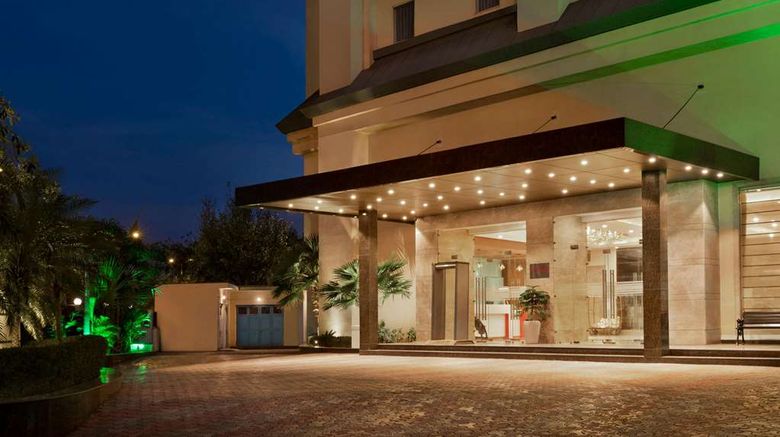 <b>Ramada by Wyndham New Delhi Pitampura Exterior</b>. Images powered by <a href="https://iceportal.shijigroup.com/" title="IcePortal" target="_blank">IcePortal</a>.