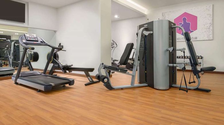<b>Wyndham Garden Muscat Al Khuwair Health</b>. Images powered by <a href="https://iceportal.shijigroup.com/" title="IcePortal" target="_blank">IcePortal</a>.