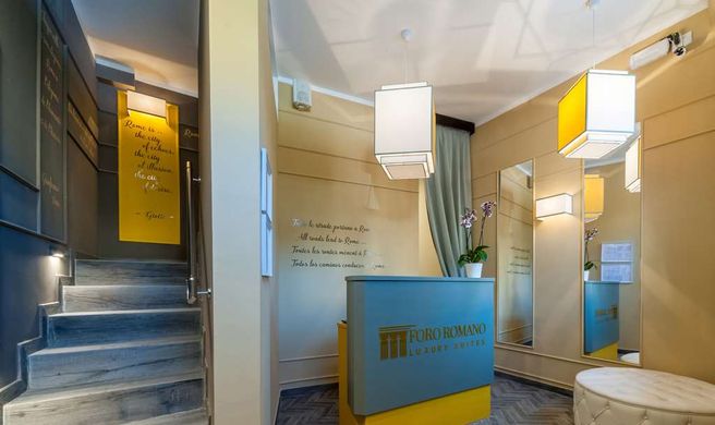 Foro Romano Luxury Suites Lobby