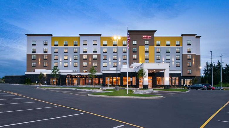 Hilton Garden Inn Seattle/Lynnwood Exterior. Images powered by <a href="https://iceportal.shijigroup.com" target="_blank" rel="noopener">Ice Portal</a>.