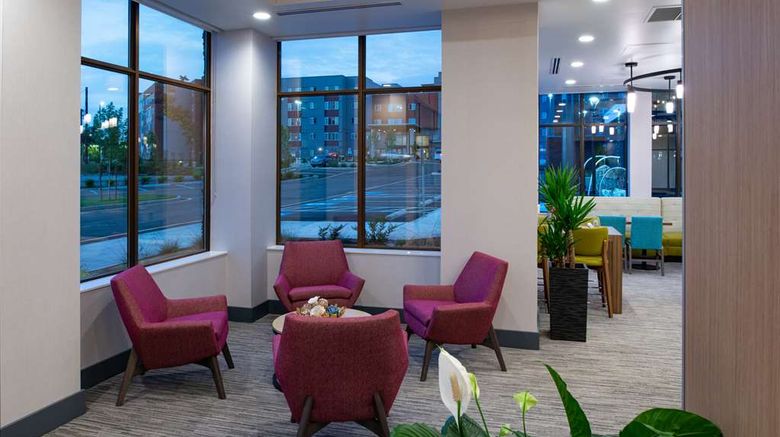 <b>Hilton Garden Inn Seattle/Lynnwood Lobby</b>. Images powered by <a href="https://iceportal.shijigroup.com/" title="IcePortal" target="_blank">IcePortal</a>.